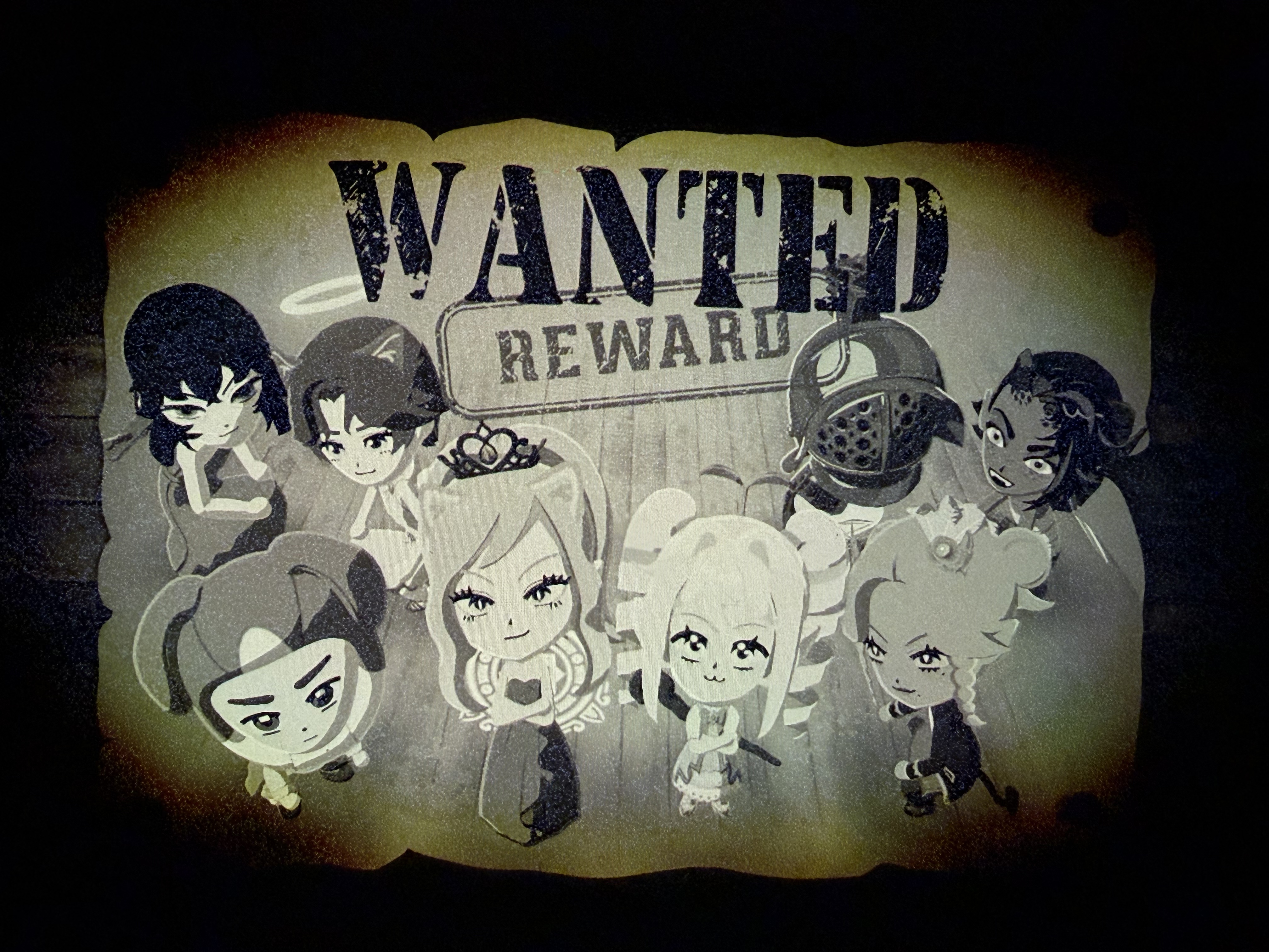团魂-Wanted-黑白